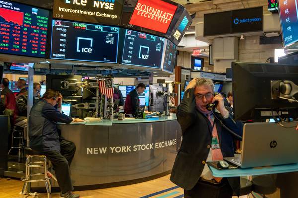 US stocks suffer another rout as investors look to Fed