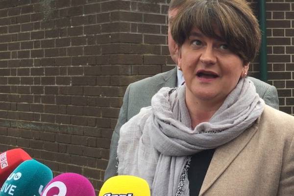 Arlene Foster does not rule out DUP signing up to a softer Brexit