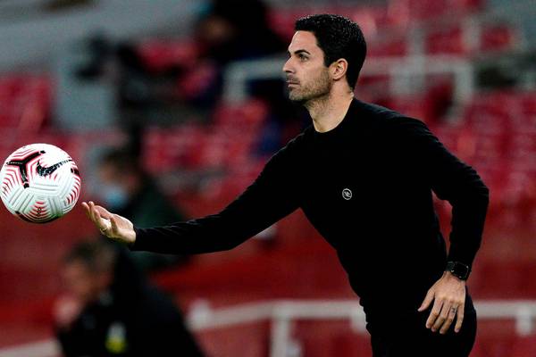 Giovagnoli’s appointment at Dundalk ‘a great story’ says Arsenal boss Arteta