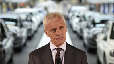 CO2 scandal affects fewer cars than expected, says VW