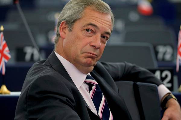 Nigel Farage says Irish will consider EU exit if UK fares well
