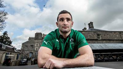 Dave Kearney ready for his close-up