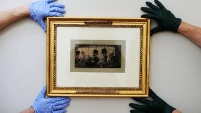 Stolen French painting goes on display in Dublin