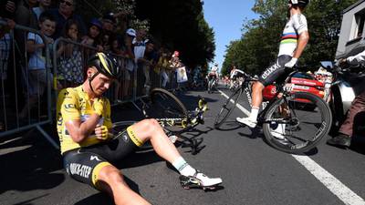 Leader Tony Martin retires from Tour de France with broken collarbone
