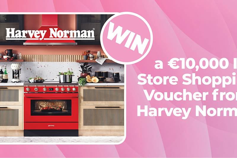 Win a €10,000 In Store Shopping Voucher from Harvey Norman
