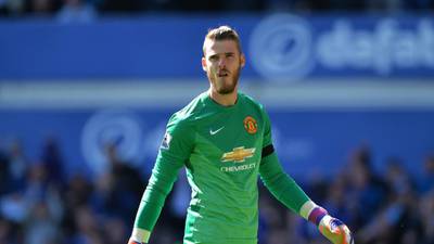 De Gea yet to sign contract at Manchester United