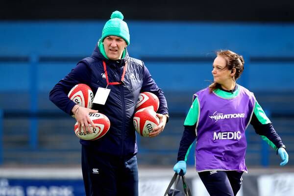 Ireland name team to take on France in second round of women’s Six Nations 