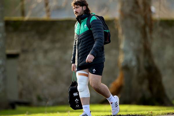 Tom O’Toole leaves Ireland squad with hamstring injury