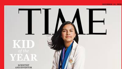 Scientist and inventor (15) named Time magazine’s Kid of the Year