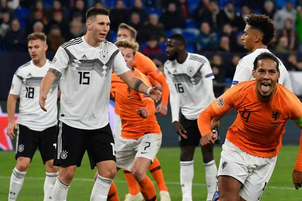 Van Dijk volley puts Netherlands into Nations League semi-finals