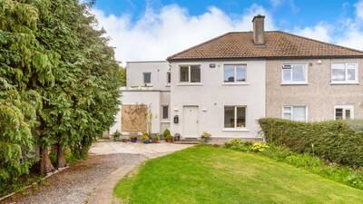 Light-filled home with roomy family hub in Monkstown for €895,000