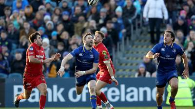 James Lowe’s class ensures Leinster have a bit to spare