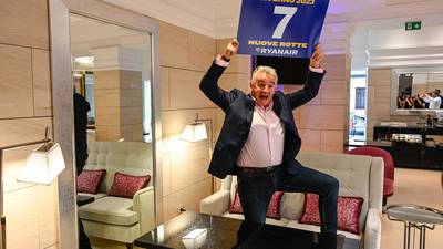 Ryanair investors may have to wait a year for cash returns, says Michael O’Leary