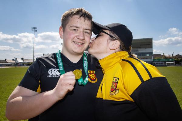 Young Ukrainian refugee finding his feet in Ireland on the rugby pitch