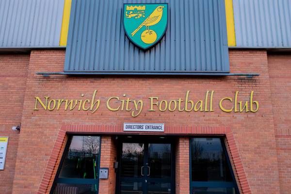 Norwich player one of two new confirmed Covid-19 cases in Premier League