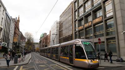 Has Grafton Street become a victim of the Luas Cross City?