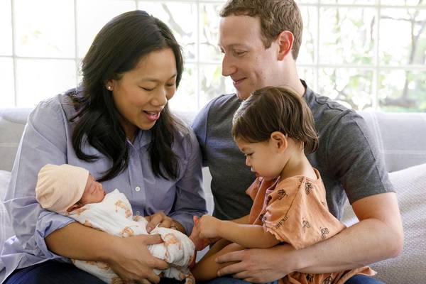 Mark Zuckerberg takes paternity leave upon arrival of second daughter