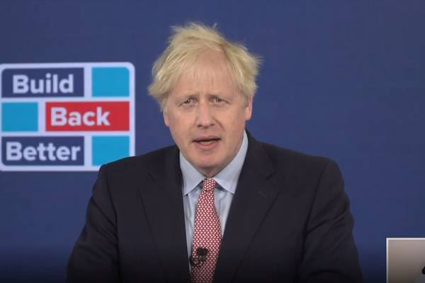 Boris Johnson vows to defeat coronavirus and build ‘New Jerusalem’