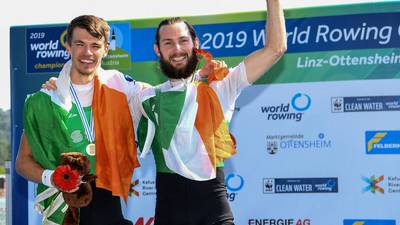 Gold for Paul O’Donovan and Fintan McCarthy in Austria