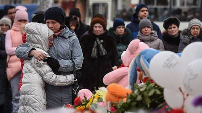 Trapped in Russian shopping centre fire, children said goodbye by phone