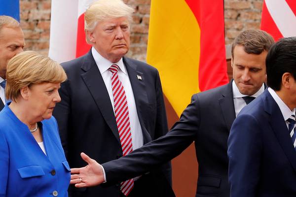 Trump and  G7 leaders clash over trade and climate