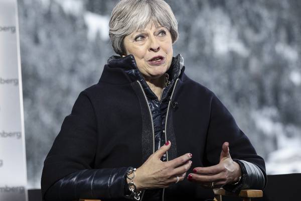 Davos: May has not ruled out paying for EU access for City of London