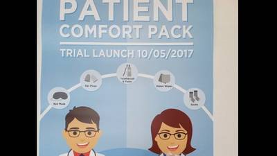 Doctors divided over ‘comfort packs’ for patients on trolleys