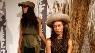 Wild Wicklow-inspired look at London Fashion Week