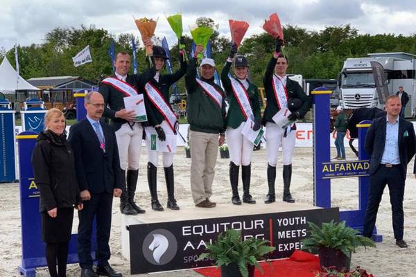 Jenny Rankin goes clear in jump-off as Ireland take another Nations’ Cup