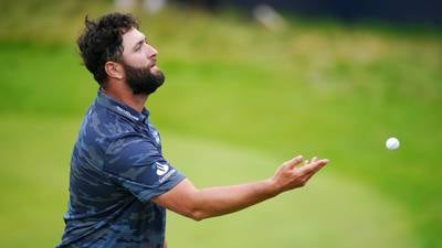 The Open: Jon Rahm storms up leaderboard into contention on moving day with 63