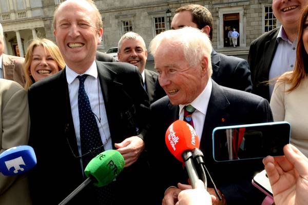 Tributes paid to Feargal Quinn: ‘The best president Ireland never had’