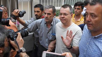 Turkish standoff: US pastor Brunson a victim of ‘hostage diplomacy’