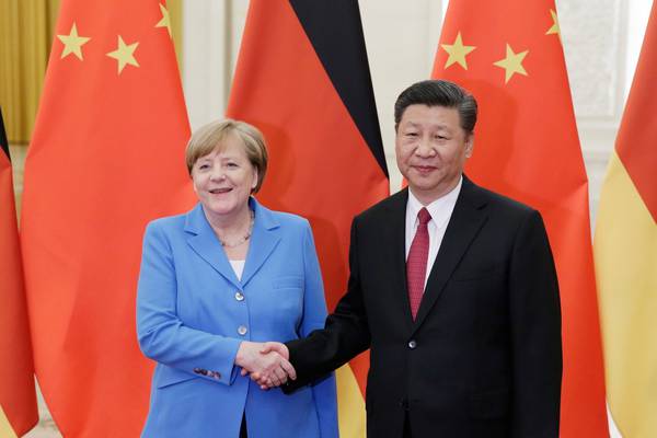 Merkel eyes business openings for Germany in China