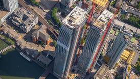 Ballymore ‘tops out’ £566m London development