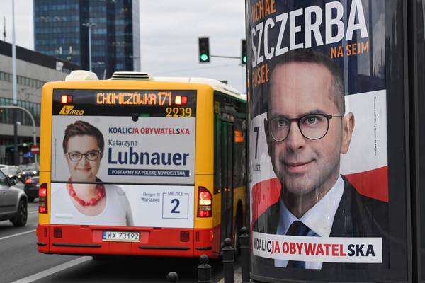 Polish conservatives in final push to secure re-election