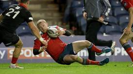 Five try Munster rout Edinburgh at Murrayfield