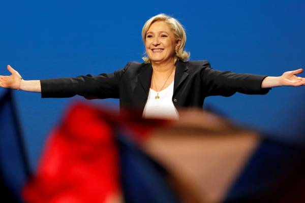 Le Pen accused of plagiarising Fillon in May Day  speech