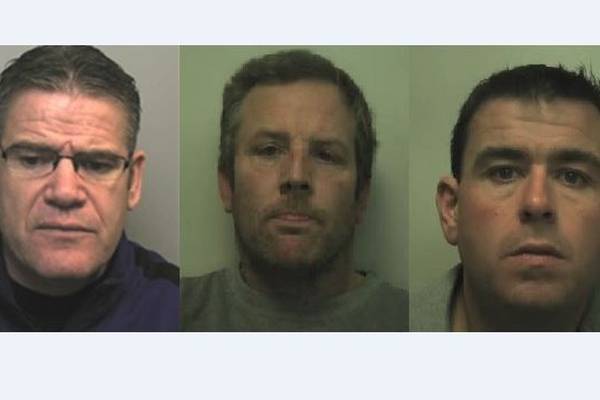 Three senior Kinahan gang members facing up to life in prison in the UK