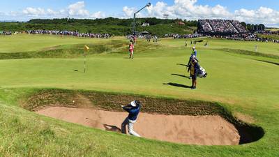 Troon’s bunkers demand players take their penance and move on