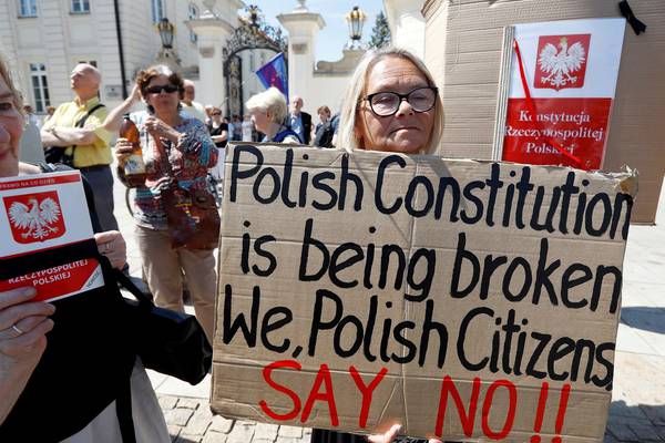 Poles open new line of attack on EU rule-of-law complaint
