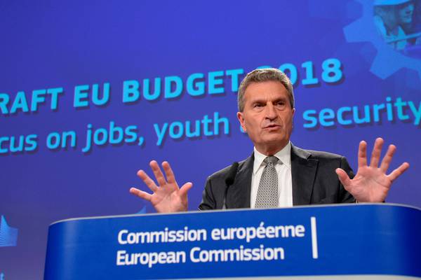 Brexit and solidarity gap cast pall over EU budget for 2018