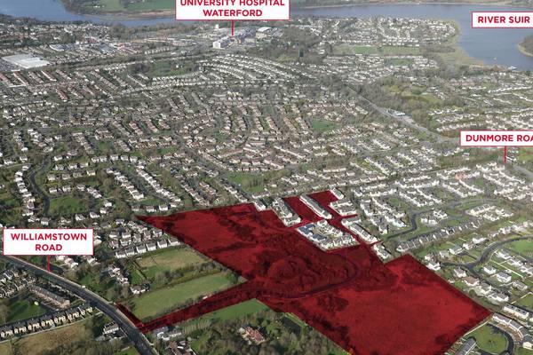 Waterford city site with scope for more than 300 homes for €3.25m