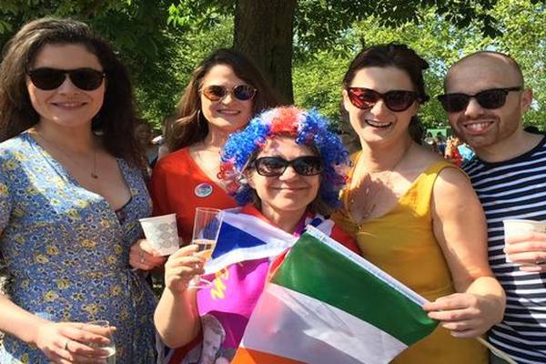 ‘It’s the first royal wedding I’ve felt okay waving a Tricolour at’