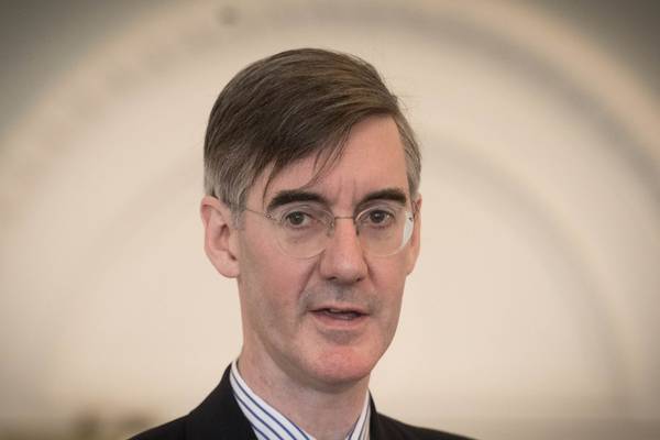 Jacob Rees-Mogg leads caucus that could hold Theresa May’s fate in its hands