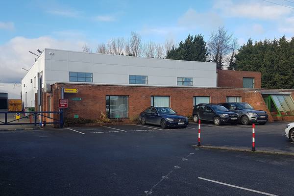 Industrial unit in Mulhuddart near M50 for €3.75m