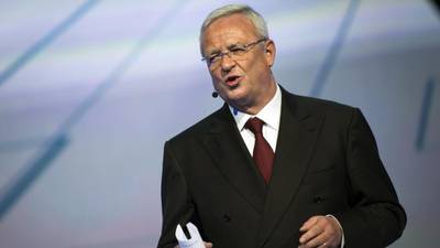 Volkswagen chief  ‘sorry’ about  breach of US environment rules