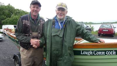 Blanche takes the Sheelin prize with fishing lesson on  Conn for Cullin’s 50th anniversary