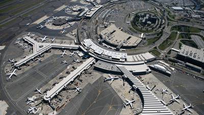 Drone sighting halts flights at major US airport