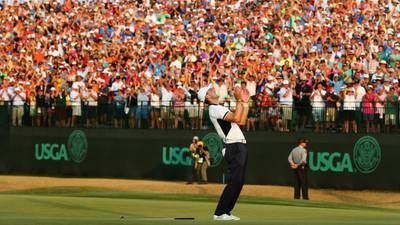 Kaymer win buried in World Cup fever