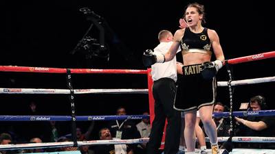 Katie Taylor begins her professional career in fitting style